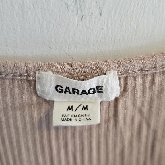 Garage Taupe Ribbed Top - Picture 10 of 16